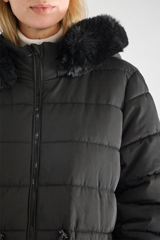 Doudoune longue - Noir