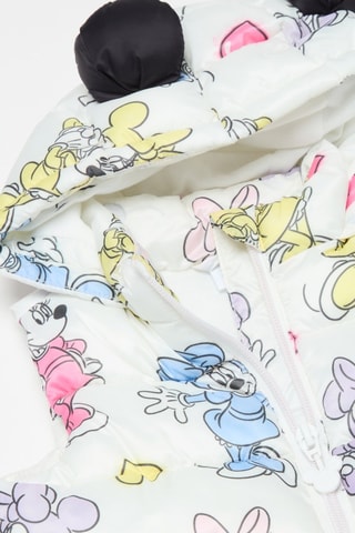Doudoune sans manches Minnie Disney - Blanc