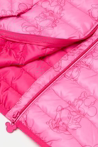 Doudoune à capuche Minnie Disney - Rose