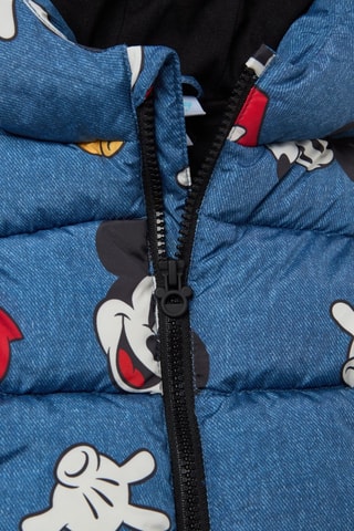 Doudoune sans manches Mickey Disney - Bleu marine