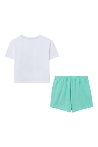 Pyjama en coton biologique Stitch Lilo et Stitch Disney - Blanc et bleu