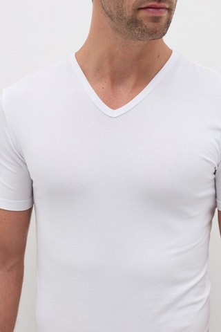 2 t-shirts en coton biologique - Blanc