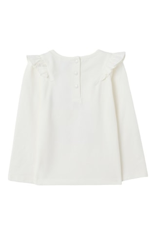 T-shirt en coton biologique Minnie Disney - Blanc