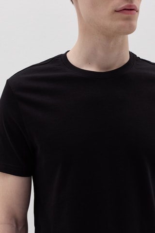 2 t-shirts en coton biologique - Noir