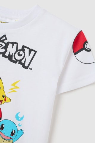 T-shirt Pokémon - Blanc