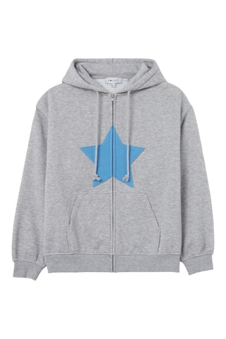 Sweat à capuche - Gris clair