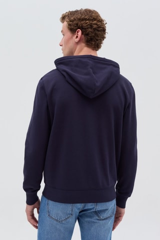 Sweat à capuche - Bleu nuit