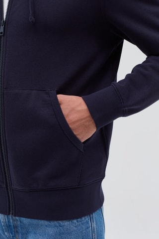 Sweat à capuche - Bleu nuit