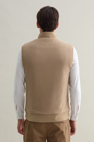 Sweat sans manches - Marron