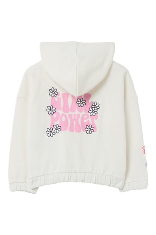 Sweat à capuche - Blanc