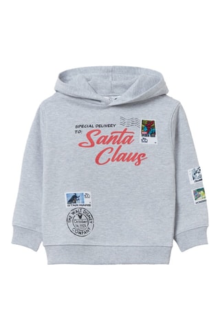Sweat à capuche Star Wars - Gris clair chiné