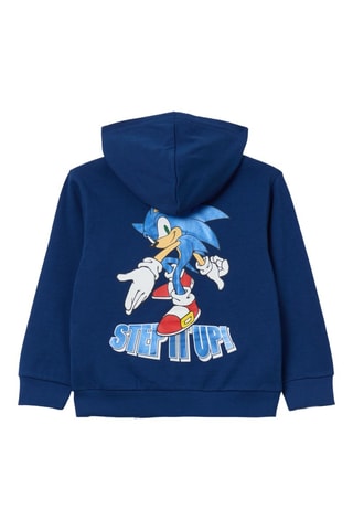 Sweat à capuche Sonic - Bleu marine