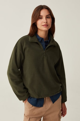 Sweat regular - Vert