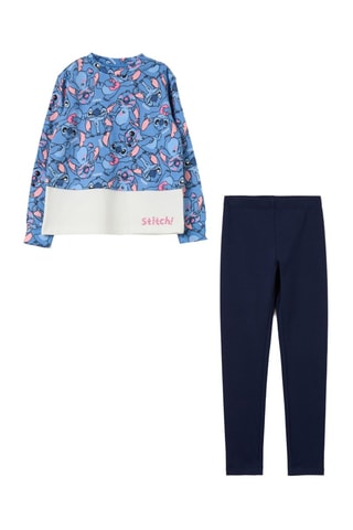 Sweat et pantalon Stitch Lilo et Stitch Disney - Bleu