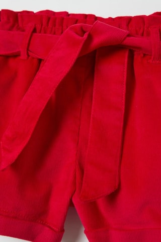 T-shirt et short - Ecru et rouge