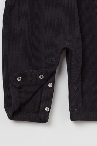 T-shirt et salopette en coton biologique Les 101 Dalmatiens Disney - Noir et blanc