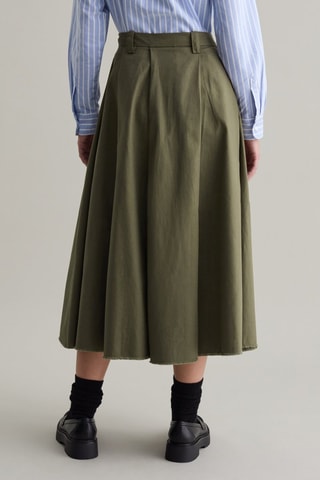 Jupe plissée - Vert émeraude