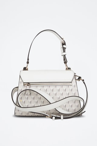 Sac à main G Wave - Blanc et beige