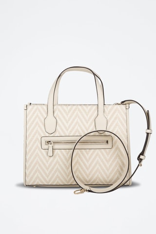 Sac à main Silvana - Ecru et beige