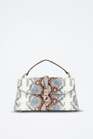 Sac à main Queensland - Bleu clair et écru