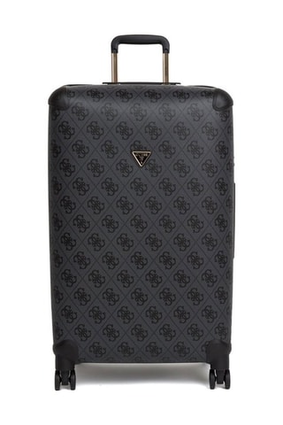 Valise grand volume Berta - Anthracite et noir - 77 cm