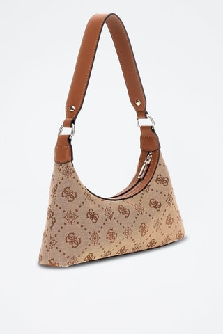 Sac porté épaule Neda - Beige et marron