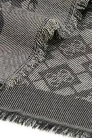 Echarpe - Noir et gris