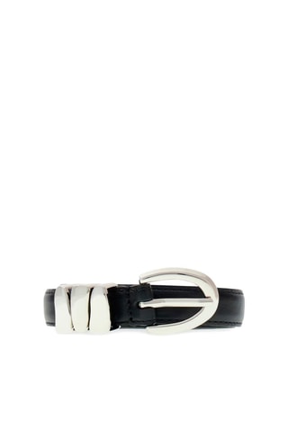 Ceinture en cuir - Noir