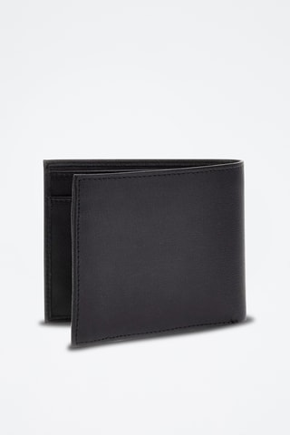 Portefeuille en cuir Milano - Noir