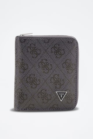 Portefeuille en cuir Milano - Noir