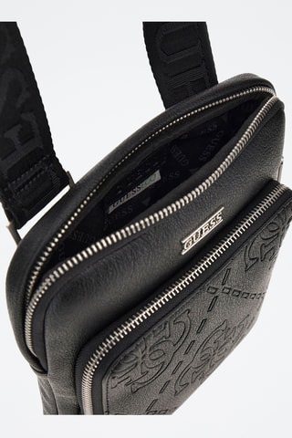 Sac bandoulière Boston - Noir