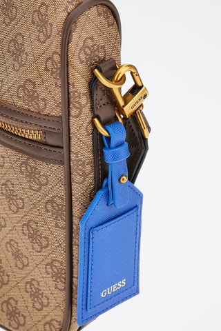 Sac bandoulière Milano - Marron et beige