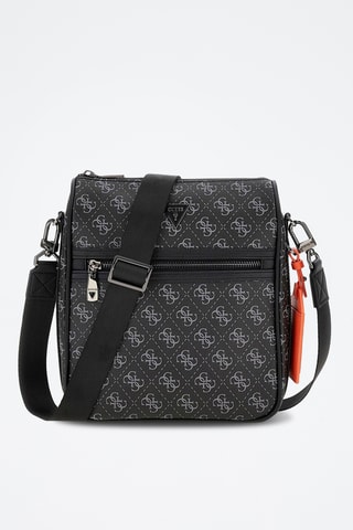 Sac bandoulière Milano - Noir et écru