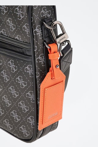 Sac bandoulière Milano - Noir et écru