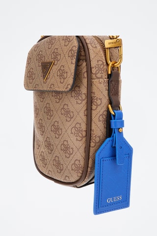 Sac bandoulière Milano - Marron et beige