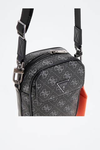 Sac bandoulière Milano - Noir et écru