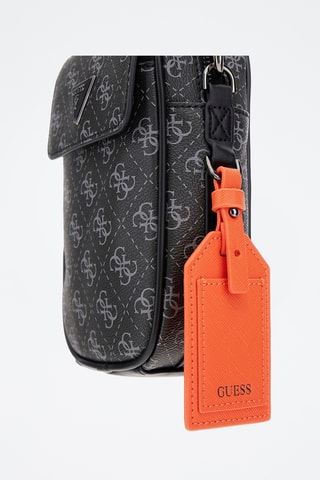 Sac bandoulière Milano - Noir et écru