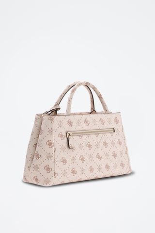 Sac à main Carrie - Ecru et marron clair