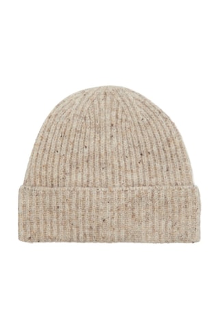Gorro - Beige jaspeado