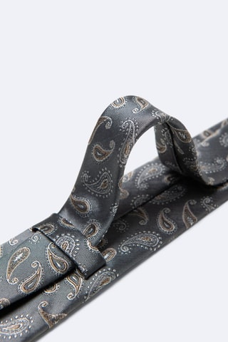 Corbata de seda - Gris