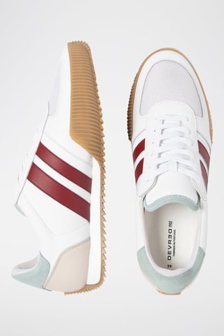 Zapatillas de piel - Blanco