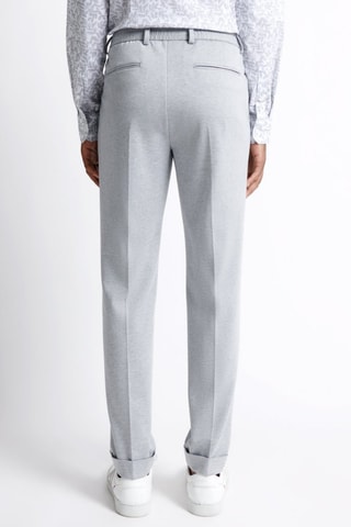 Pantalón chino - Gris claro jaspeado