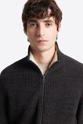 Chaqueta de lana - Antracita