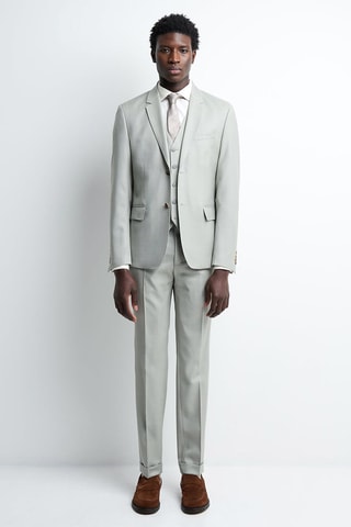 Chaqueta de lana - Verde agua