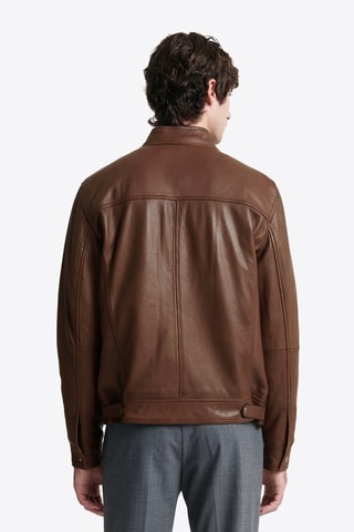 Chaqueta de piel ovina - Marrón