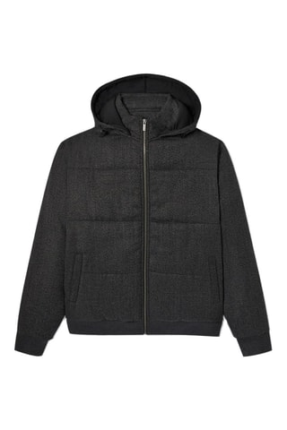 Sudadera con capucha - Gris jaspeado