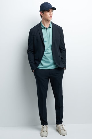 Chaqueta extra slim fit - Azul marino