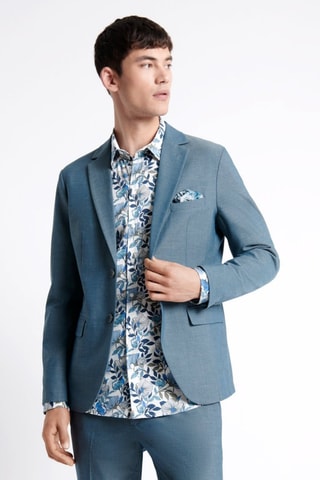 Chaqueta de traje - Azul pato