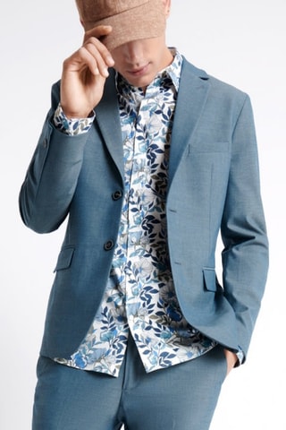 Chaqueta de traje - Azul pato