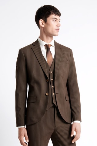 Chaqueta de traje - Marrón